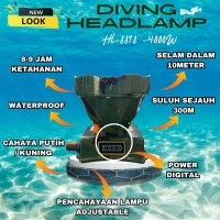 Headlamp for Diving, Fishing and Military, HL8818, 4000W, Waterproof, Adjustable, Suitable for Fishi