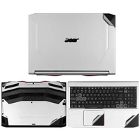Solid Laptop Skins for Acer Nitro 5 AN517-52 54 41 AN515-51 52 AN16-41 51 Vinyl Stickers AN515-44 45 55 56 57 58 Full Film
