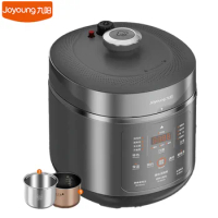 Joyoung 220V Electric Pressure Cooker Household 70Kpa Double Liners Pressure Cooking Pot Fast Cooking 5L Smart Rice Cooker 900W