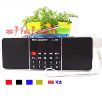 by dhl or ems 20 sets Portable FM Radio Bluetooth Wireless Speaker Mini Portable Super Bass SD/TF MP3 Player AM/FM Radio
