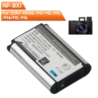 1240mAh Lithium Ion Rechargeable Battery NP-BX1 For Sony RX100 M1 M2 M3 M4 M5 M6 RX1 RX1R WX300 WX350 HX300 HX400 Digital Camera