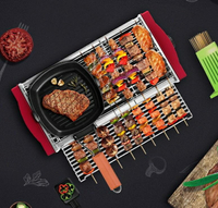 電烤爐 亨博SC-548A-1烤肉機家用電烤爐燒烤爐室內烤肉串機韓式電烤串機 雙十一購物節