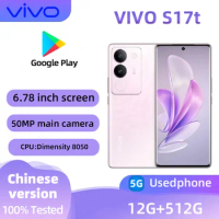 VIVO S17t 5g SmartPhone Android Dimensity 8050 6.78inches Screen ROM 512GB 50MP Camera 4600Mah Charge used phone