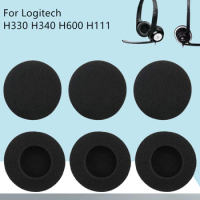 50mm Sponge Universal Ear Pads for Logitech H330 H340 H600 H111 Earmuffs Sennheiser PX100 PX200 Sponge Cover Earphone Earpads