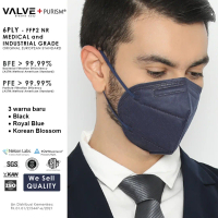 Masker Medis 6Ply ValvePlus PURISM FFP2 NR Standarisasi Eropa Perpcs