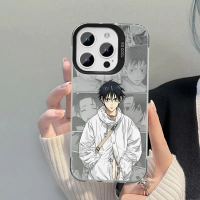 Premium Casing HP iPhone X XS XR 11 12 13 14 15 Pro Max Plus OP Series Yuta Okkotsu Monochrome Jujut