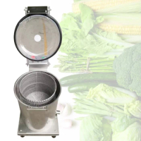 Large Capacity Salad Dehydrator Multi-Functional Salad Spinner Stainless Steel Dry And Wet Separation Vegetables Fruits Dryer Ma