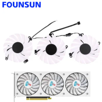 New 88MM CF-12910S 12V 0.35A Cooling Fan For AX Gaming RTX 3080 3080ti 3090 X3W Graphics Card Cooler Fan