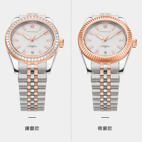 【帕爾麥斯 PYRAMUS】WANgT Twin Master 雙錶圈晶鑽鑲嵌機械夜光腕錶(錶圈風格任意搭)