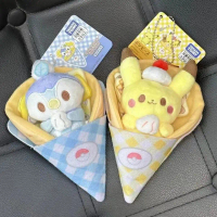 Dessert Series Pokémon Pogaman Pikachu Roll Roll Pancake Plush Toy Pendant Birthday Gift Doll