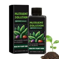 Hydroponic Plant Nutrient Solution Flowers Vegetables Fortune Bamboos Hydroponic Nutrients Liquid Fertilizer For Gardening