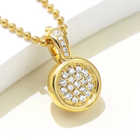 【禾美珠寶】0.15 ct VS2 天然鑽石項鍊SN580(18K金)