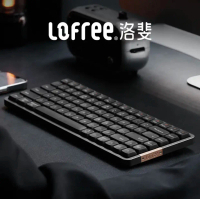 Bàn phím cơ không dây Lofree Flow chính hãng 84 phím, kết nối bluetooth và dây, Kailh switch, LED tr