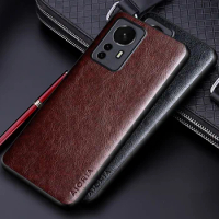 Luxury PU leather Case for Xiaomi Mi 12 12S 12T Pro Lite 12X 5G coque Business solid color phone cover for mi 12 pro case