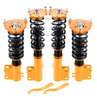 Coilover Coilovers Suspension Kit for Subaru Forester SF 98-2002 Shock Absorber Spring Front Rear Top Mount Camber Plate