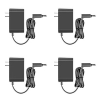 4X Vacuum Cleaner Battery Charger,Replacement Power Adapter Charger For Dyson V6 V7 V8 DC62 Power Adapter Plug-US Plug