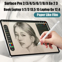 Like Paper Screen Protector for Microsoft Surface Pro 8/7/6/5/4/3/2 X Go 2 3 Film For Surface Laptop Go 12.4 Book 1 2 3 13.5 15