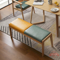 實木沙發凳子長方形高凳子家用網紅簡易長條凳餐桌凳新中式床尾凳