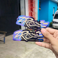 Emblem by ZRC bahan timbul/stainless/aksesoris knalpot