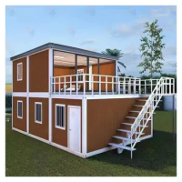 Hot Sale Modular Prefab Container Luxury Holiday House Cabin Hotel Detachable Apartments