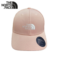 【The North Face 棒球帽《粉紅》】4VSV/水洗棉透氣運動帽/鴨舌帽/遮陽帽/卡車帽