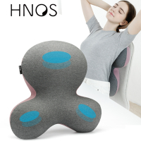 HNOS記憶棉趴睡腰靠