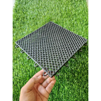 GROSIR ALAS RESAPAN RUMPUT SINTETIS UKURAN 25X25 CM TEBAL 1 CM - DRAINASE CELL PLATINUM - DRAINASE R