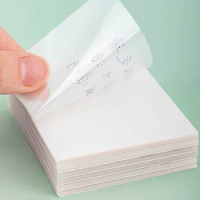 Transparent sticky notes 50 Sheets pack Post notepad memo pad It Stationery sticky tabs Notes for books