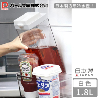 【Pearl Life 珍珠金屬】日本製方形冷水壺(1.8L)