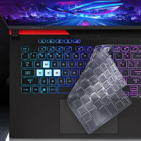 TPU Transparent Keyboard Cover Skin Protector For ASUS ROG Strix G17 G713R (2022) G713QM G713QE G713QC G713IC QR Gaming