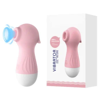 Powerful Clit Sucker Vibrator Clitoris Nipple Sucking Vibrating Oral Licking Masturbator Vagina Stimulator Sexy Toys for Women