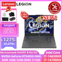 Lenovo LEGION Y7000P 2024 Gaming Laptop 14th Core i7-14650HX/ i7-14700HX Graphics RTX 4050/4060 16-inch 165Hz Screen Notebook PC