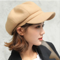 Newsboy Caps New Arrive Women Newsboy Gatsby Cap Octagonal Baker Peaked Beret Driving Hat Female Sun