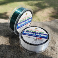 Bingolife 200m Senar Pancing Nilon Jerman Senar Utama Sub Line Transparan Hijau 0.128mm ~ 0.6mm Anti