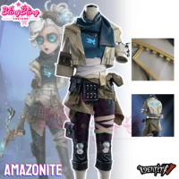 Identity V Amazonite Coordinator Cosplay Costume Game Identity V Martha Behamfil Cosplay Halloween Party Role Play Outfit