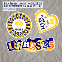 STIKER SCRAPBOOK CAMABA Unnes | Universitas Negeri Semarang | StikerGW