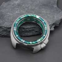Mod SKX007 SKX009 SRPD Abalone Tuna Men's Watch Case With 38MM Resin Aluminum Bezel Insert For Seiko NH35 NH36 Movement Watch