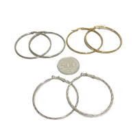 ANTING GIPSY BESAR SILVER GOLD TITANIUM