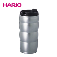 《HARIO》真空不鏽鋼隨行杯 銀色 VUW-35HSV 350ml