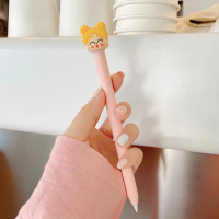 Kawaii Cute Soft Silicone Cases for Apple Pencil 2 Case Tablet Touch Pen Anti-fall Cartoon Stylus Cover for Apples Pencil 2nd