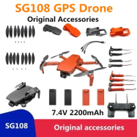 SG108 GPS Drone Battery 7.4V 2200 mAh /Propeller Blade / Arm / Shell SG108 Drone Spare Parts Origina