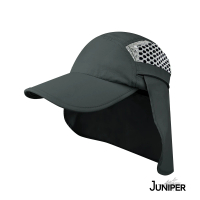 【Juniper 朱尼博】抗UV可收納披風透氣遮陽帽 MJ7258(帽子/鴨舌帽/棒球帽/運動帽)