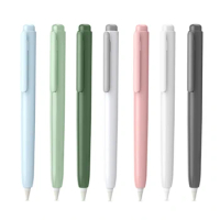 2024 New Stylus Pen Sleeve Case For apple Pencil 1 Cover Protector Anti-Slip Pen Clip