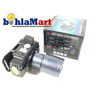 Vipoo Senter Kepala V8899C Senter Kepala Led Zoom Super Terang Cahaya Putih