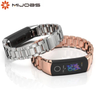 For Huawei Honor Band 5 Strap Metal Wristband Bracelet for Honor Band 4 Watch Strap for Honor 5 4 Band Smart Accessories