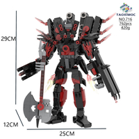 สินค้าระเบิด Skibiditoole Toilet Man Clock Man Titan Series ของเล่นเด็กบล็อกของเล่นรูป