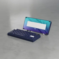 Zoom 75 R2 Keyboard Kit Wireless Bluetooth CNC Mechanical Customization Rgb Screen Gaming Keyboard For Office Computer