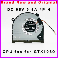 New laptop CPU Fan Cooler for Dell G3 3779 G3-3779 GTX1060 DC 5V 0.5A DFS481105F20T FKLD