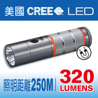 Panrico 百利世 A32M 3W高亮度LED手電筒 / 美國CREE LED手電筒 三段亮度切換 台灣製造