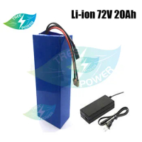 72v 20ah lithium battery pack for 72V 3000W Electric Motorcycle with Charger
